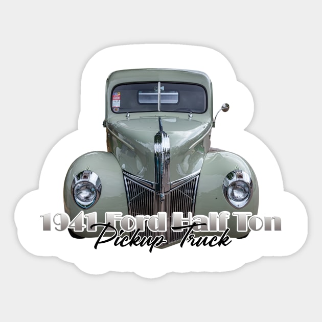 1941 Ford Half Ton Pickup Truck Sticker by Gestalt Imagery